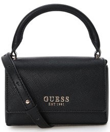 Guess | FEDANA Mini Top Handle Flap ショルダーバッグ(ショルダーバッグ)