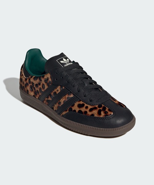 adidas/アディダス SAMBA OG W レオパード スニーカー