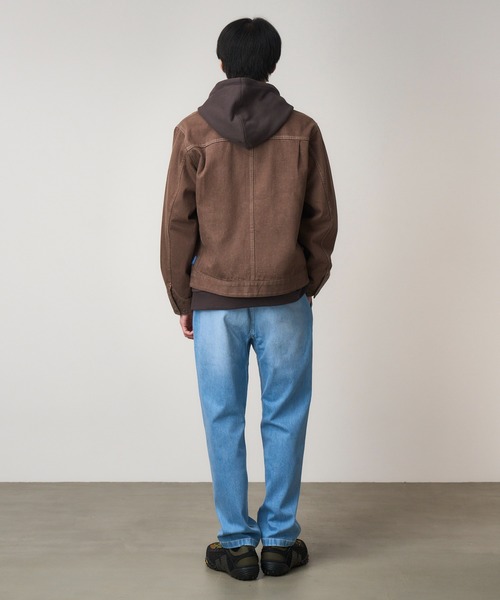 Gramicci(グラミチ)の「STRETCH DENIM NN-PANT CROPPED|ストレッチデニムNNパンツクロップド(デニムパンツ・メンズ・ダークインディゴブルー/ワンウォッシュ/インディゴブルー・XL/L/M/S/XXL)」の5枚目の写真