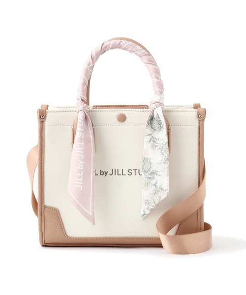 国内配送★JILL by JILL STUART★フラワースカーフトート 小 フラワースカーフトート小 | JILL by JILL STUART（ジル バイ