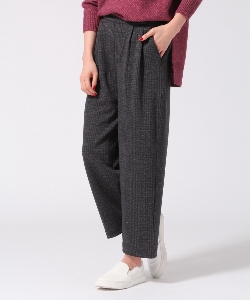 GLOBAL WORK（グローバルワーク）の「TRカットワイドパンツ/569157（その他パンツ・レディース・ダークグレー/ネイビー/グレー/カーキ/グレー系その他/ダークブルー・MEDIUM/LARGE）」の3枚目の写真