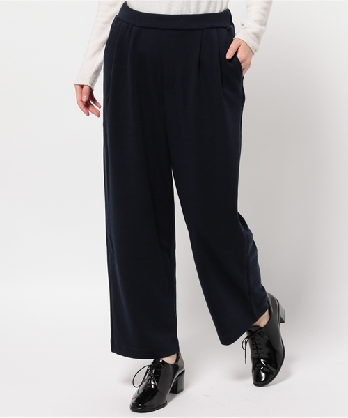 GLOBAL WORK（グローバルワーク）の「TRカットワイドパンツ/569157（その他パンツ・レディース・ダークグレー/ネイビー/グレー/カーキ/グレー系その他/ダークブルー・MEDIUM/LARGE）」の6枚目の写真