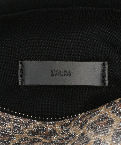 JOURNAL STANDARD LUXE（ジャーナルスタンダード　ラックス）の「【L‘AURA / ラウラ】 TOTE SHINY（ショルダーバッグ・レディース・チャコールグレー/キャメル・FREE）」の16枚目の写真