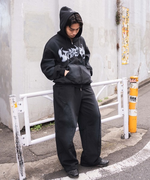 LTR DEPTH（レイターデプス）の「LTR DEPTH/グラフィックスウェットパンツ（スウェットパンツ・メンズ・ピンク/ブラック・MEDIUM/LARGE）」の13枚目の写真