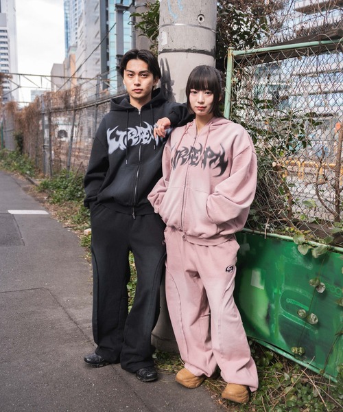 LTR DEPTH（レイターデプス）の「LTR DEPTH/グラフィックスウェットパンツ（スウェットパンツ・メンズ・ピンク/ブラック・MEDIUM/LARGE）」の11枚目の写真