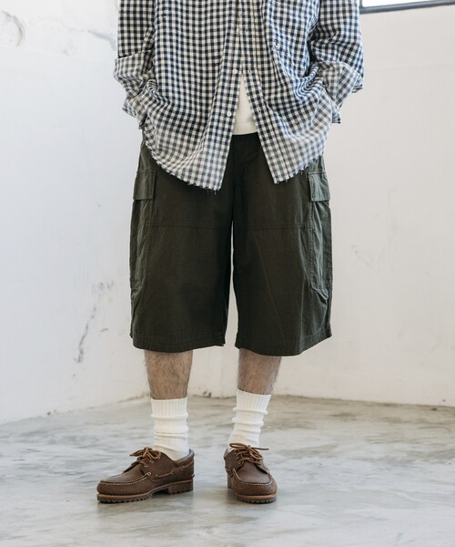 セール】NAUTICA/ノーティカ Super Wide Cargo Cropped Pants/スーパー