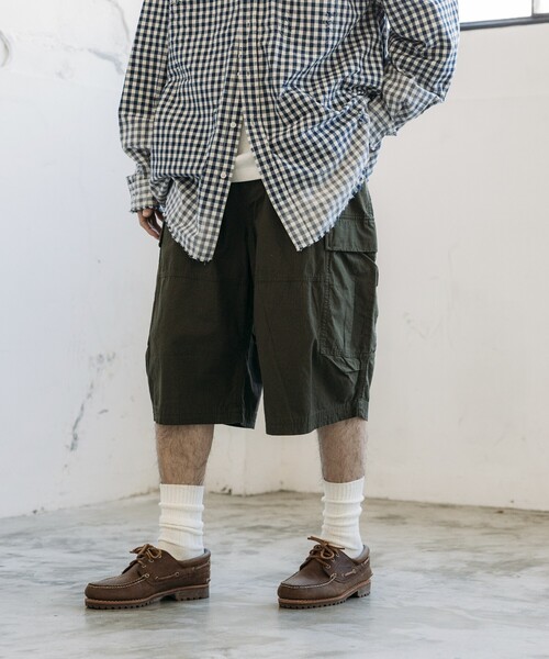 NAUTICA カーゴパンツ ドローストリング付き セール】NAUTICA/ノーティカ Super Wide Cargo Cropped Pants