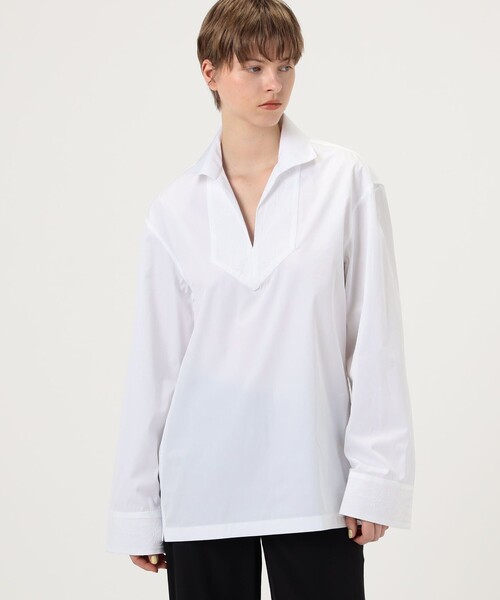 【極美品】BOURRIENNE オープンカラーシャツ 極美品】BOURRIENNE オープンカラーシャツ