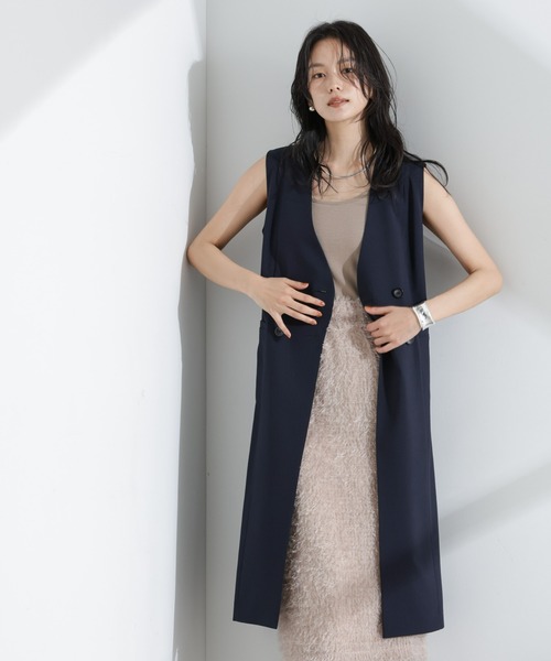 セール】ライトファンクション ロングダブルジレ(セットアップ可