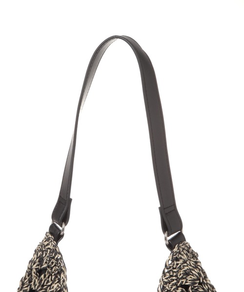 LAKOLE（ラコレ）の「ペーパー三角パネルトートバッグ / 286375（トートバッグ・レディース・ナチュラル/ブラック・FREE）」の6枚目の写真