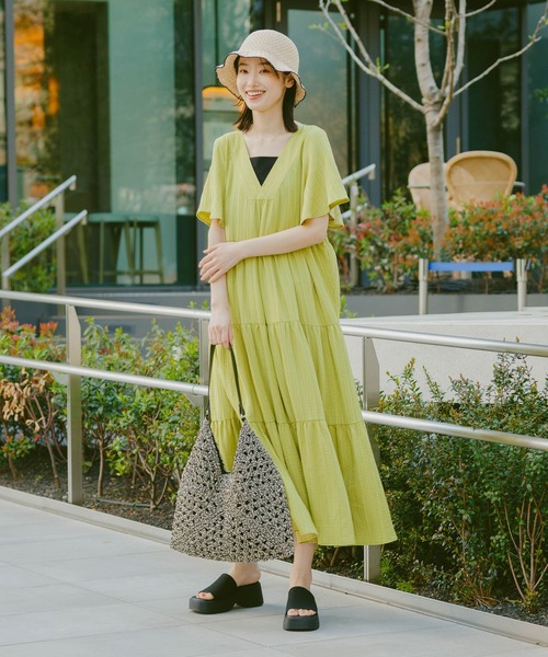 LAKOLE（ラコレ）の「ペーパー三角パネルトートバッグ / 286375（トートバッグ・レディース・ナチュラル/ブラック・FREE）」の13枚目の写真