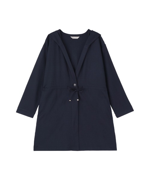 TOKYO SHIRTS(トウキョウシャツ)の「アウター ピケフードモッズコート ネイビー レディース(モッズコート・レディース・カーキ/ネイビー/ベージュ・M/L)」の17枚目の写真