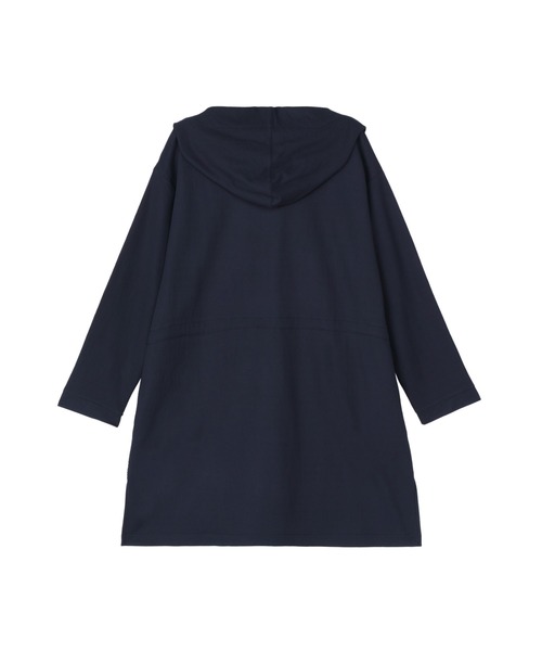 TOKYO SHIRTS(トウキョウシャツ)の「アウター ピケフードモッズコート ネイビー レディース(モッズコート・レディース・カーキ/ネイビー/ベージュ・M/L)」の16枚目の写真