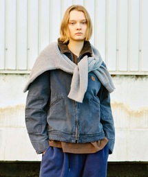 Jieda（ジエダ）の「DUCK DAMAGE ZIP JACKET（ブルゾン）」