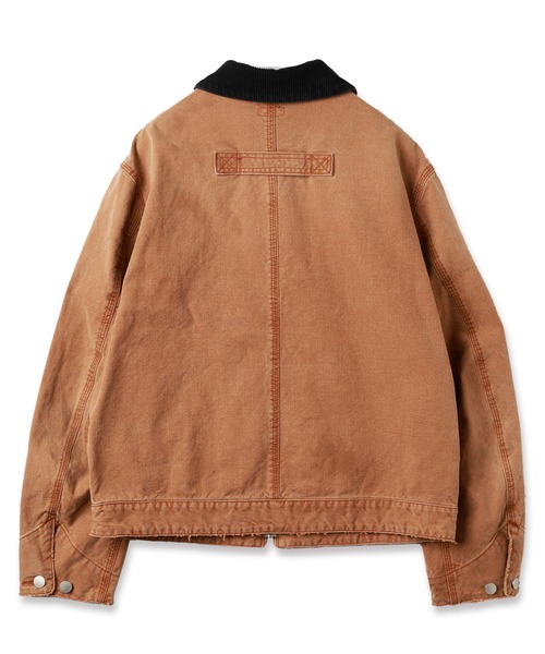 【D053】しょー様 A/C DESIGN BY ALPHACUBIC｜ノーカラーショートコート【軽量