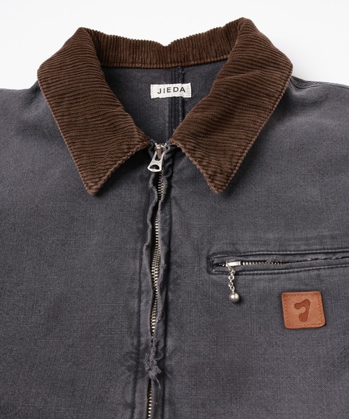 DUCK DAMAGE ZIP JACKET（ブルゾン）｜Jieda（ジエダ）のファッション