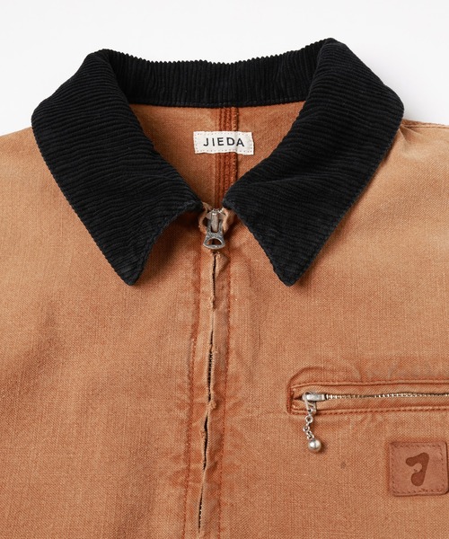 DUCK DAMAGE ZIP JACKET（ブルゾン）｜Jieda（ジエダ）のファッション