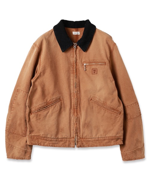 DUCK DAMAGE ZIP JACKET（ブルゾン）｜Jieda（ジエダ）の
