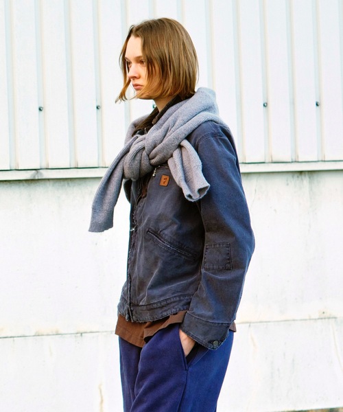 【D053】しょー様 A/C DESIGN BY ALPHACUBIC｜ノーカラーショートコート【軽量