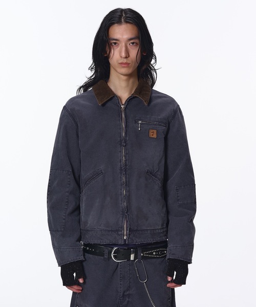 DUCK DAMAGE ZIP JACKET（ブルゾン）｜Jieda（ジエダ）のファッション