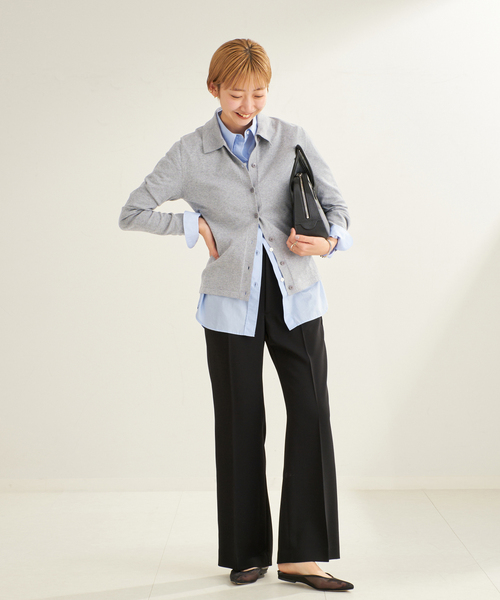 プラージュ　Collar カーディガン Collar Knit カーディガン（カーディガン/ボレロ）｜Plage