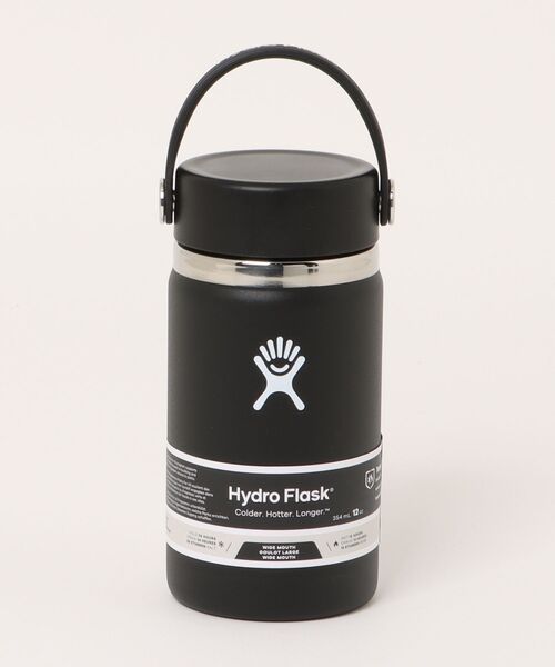 OLD BETTY'S（オールドベティーズ）の「【Hydro Flask】ハイドロフラスク Hydration Wide Mouth 12oz（水筒・レディース・オートミール/ネイビー/ダークグリーン/インディゴブルー/ブラック/レッド系その他/チャコールグレー/ホワイト/オレンジ・FREE）」の3枚目の写真
