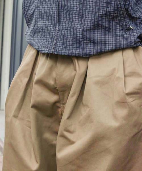 is-ness(イズネス)の「【is-ness / イズネス】BALLOON EZ PANTS 25SS_30 _28PT01 T01-2(その他パンツ・メンズ・ベージュ/カーキ・MEDIUM/LARGE)」の5枚目の写真