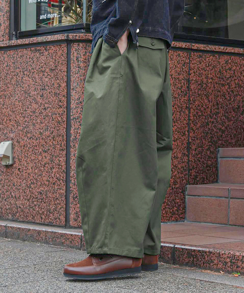 is-ness(イズネス)の「【is-ness / イズネス】BALLOON EZ PANTS 25SS_30 _28PT01 T01-2(その他パンツ・メンズ・ベージュ/カーキ・MEDIUM/LARGE)」の8枚目の写真