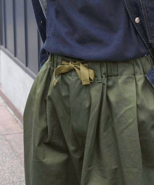 is ness balloon ez pants イズネス is-ness (イズネス) BALLOON EZ PANTS / バルーンイージーパンツ