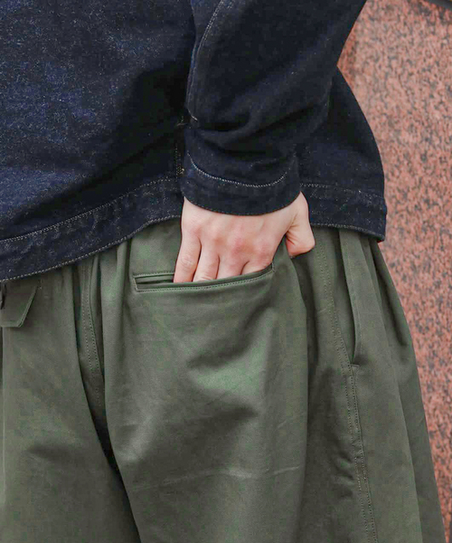 is-ness(イズネス)の「【is-ness / イズネス】BALLOON EZ PANTS 25SS_30 _28PT01 T01-2(その他パンツ・メンズ・ベージュ/カーキ・MEDIUM/LARGE)」の10枚目の写真