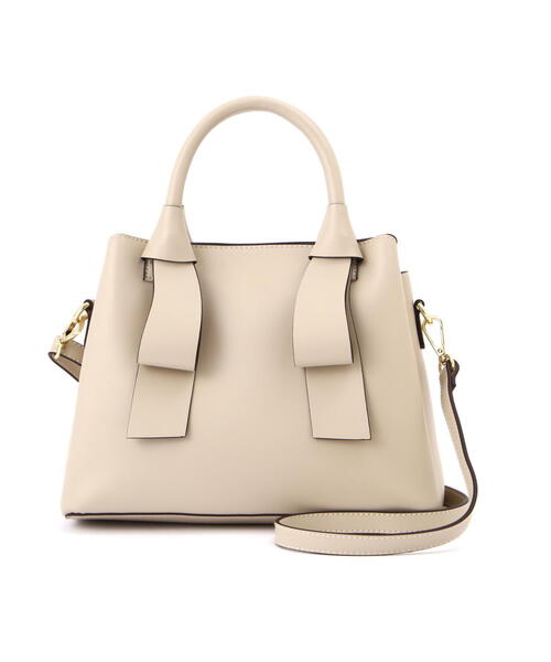 EDIT COLOGNE（エディットコロン）の「ダブルリボントートバッグ（ショルダーバッグ・レディース・ベージュ/ブラック/ブルー・ﾌﾘ-）」の5枚目の写真