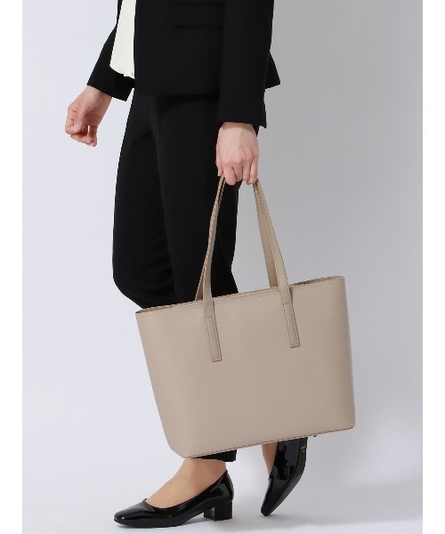 ベージュ トートバッグ 人気品30cm セール】PERFORMANCE BAG トートバッグ 軽量 撥水 スムース