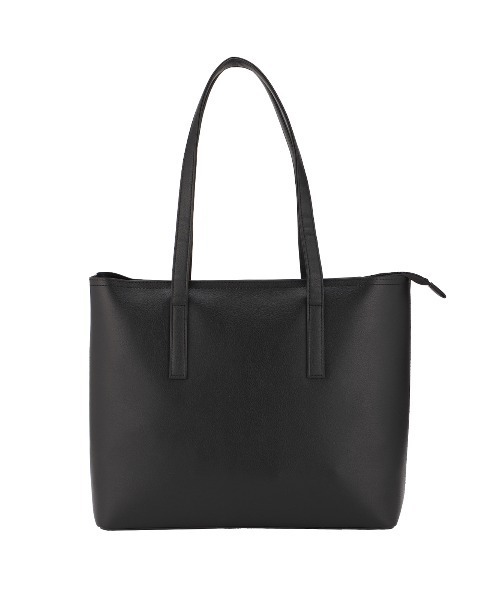 SUIT SQUARE(スーツスクエア)の「PERFORMANCE BAG トートバッグ 軽量 撥水 スムースフェイクレザー(トートバッグ・レディース・ベージュ系/ブラック系・F)」の10枚目の写真