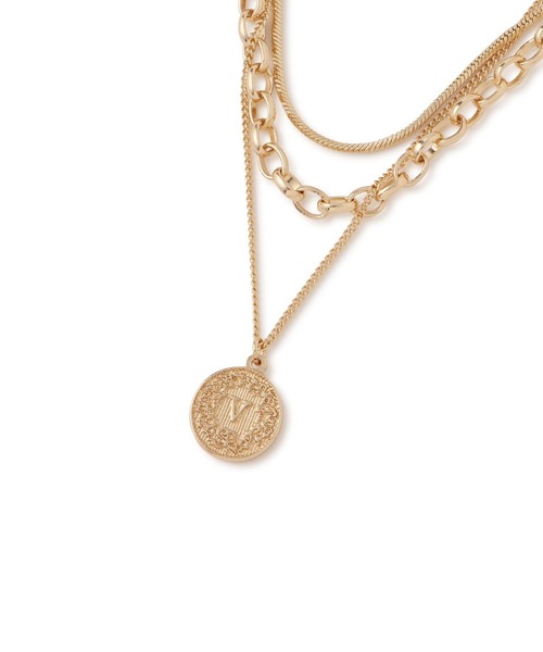 VIS（ビス）の「レイヤードコインネックレス（ネックレス・レディース・シルバー/ゴールド・FREE）」の7枚目の写真