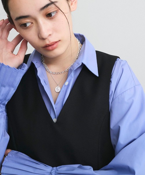 VIS（ビス）の「レイヤードコインネックレス（ネックレス・レディース・シルバー/ゴールド・FREE）」の11枚目の写真