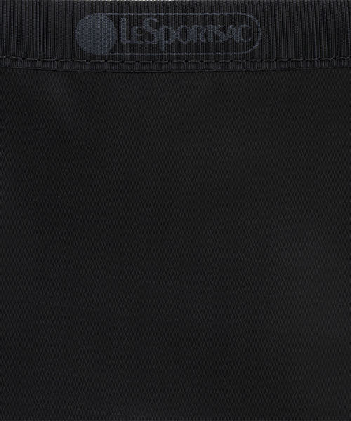 LeSportsac(レスポートサック)の「MEDIUM ZIP SHOULDER ブラックシャイン(ショルダーバッグ・レディース・ブラック・FREE)」の7枚目の写真