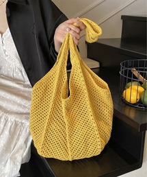 ニットバッグ トートバッグ レディース
