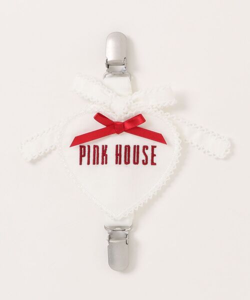 PINK HOUSE♡ハートモチーフ サスペンダー クリップ たくし上げ PINK HOUSE♡ハートモチーフ サスペンダー クリップ たくし上げ
