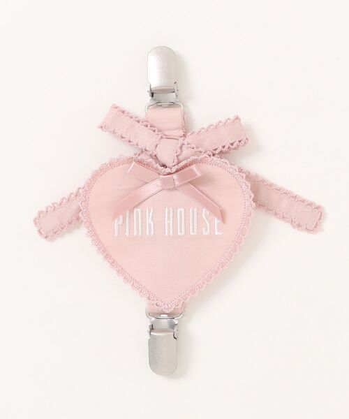 PINK HOUSE（ピンクハウス）の「ハートモチーフサスペンダークリップ（ブローチ/コサージュ・レディース・ラベンダー/ピンク/ライトグリーン/ホワイト/ライトイエロー/ブラック・フリー）」の6枚目の写真