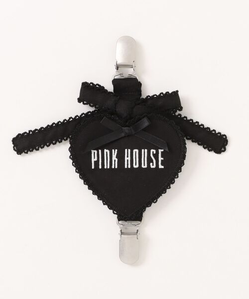 PINK HOUSE（ピンクハウス）の「ハートモチーフサスペンダークリップ（ブローチ/コサージュ・レディース・ラベンダー/ピンク/ライトグリーン/ホワイト/ライトイエロー/ブラック・フリー）」の10枚目の写真