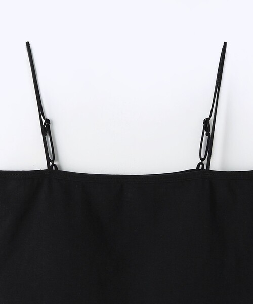 EMMEL REFINES（エメルリファインズ）の「＜EMMEL REFINES＞EM カップツキ キャミソール（キャミソール・レディース・ホワイト/ブラック・FREE）」の10枚目の写真
