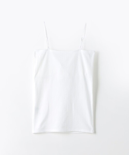 EMMEL REFINES（エメルリファインズ）の「＜EMMEL REFINES＞EM カップツキ キャミソール（キャミソール・レディース・ホワイト/ブラック・FREE）」の15枚目の写真