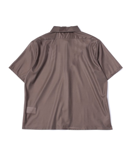 Noen（ノエン）の「レギュラーカラーシアーシャツ（シャツ/ブラウス・メンズ・ネイビー/ブラウン・MEDIUM/LARGE）」の16枚目の写真