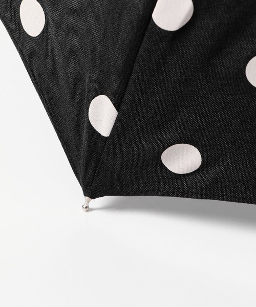 SMELLY（スメリー）の「because　ドットバンブー長傘（長傘・レディース・ブラック/アイボリー・FREE）」の21枚目の写真