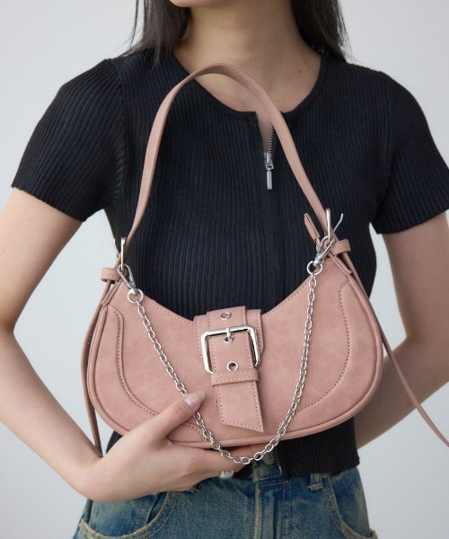 ワンハンドルラウンドバッグ（ハンドバッグ）｜AZUL BY MOUSSY