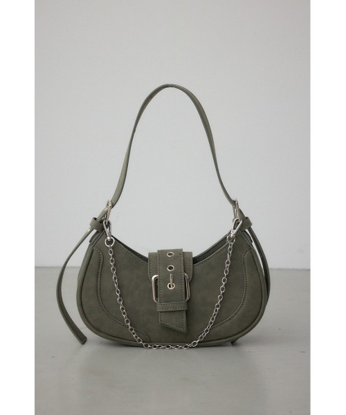 AZUL by moussy(アズールバイマウジー)の「ワンハンドルラウンドバッグ(ハンドバッグ・レディース・カーキ/ピンク・FREE)」の21枚目の写真