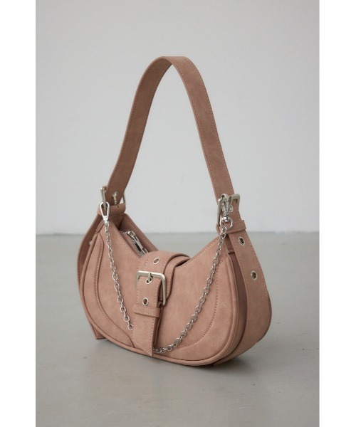 AZUL by moussy(アズールバイマウジー)の「ワンハンドルラウンドバッグ(ハンドバッグ・レディース・カーキ/ピンク・FREE)」の10枚目の写真