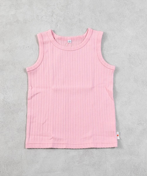 Life Support Products(ライフサポートプロダクツ)の「ムジリブタンクトップ(タンクトップ・キッズ・オフホワイト/グレー/ライトピンク/ピンク/ブラウン/ミント/ラベンダー/オレンジ/ベージュ/チャコール・90/100/110/120/130/80)」の9枚目の写真