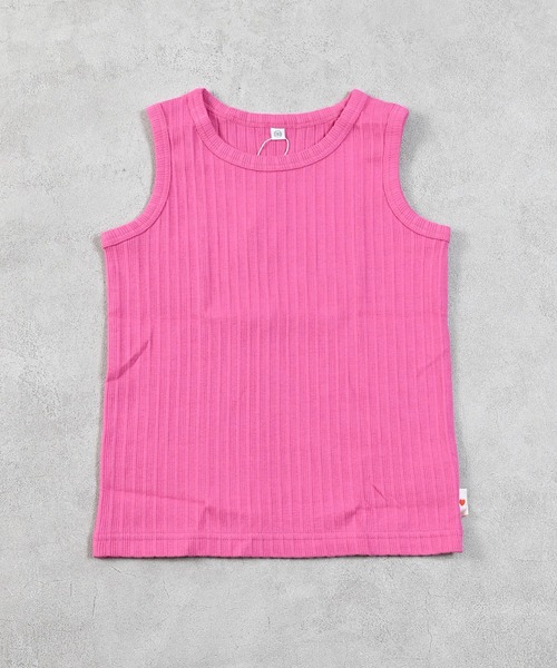 Life Support Products(ライフサポートプロダクツ)の「ムジリブタンクトップ(タンクトップ・キッズ・オフホワイト/グレー/ライトピンク/ピンク/ブラウン/ミント/ラベンダー/オレンジ/ベージュ/チャコール・90/100/110/120/130/80)」の13枚目の写真
