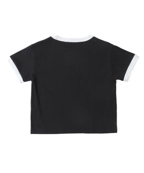 WOND(ウォンド)の「WOND/parvisロゴリンガーT(Tシャツ/カットソー・レディース・ネイビー/アイボリー/ブラック・FREE)」の4枚目の写真